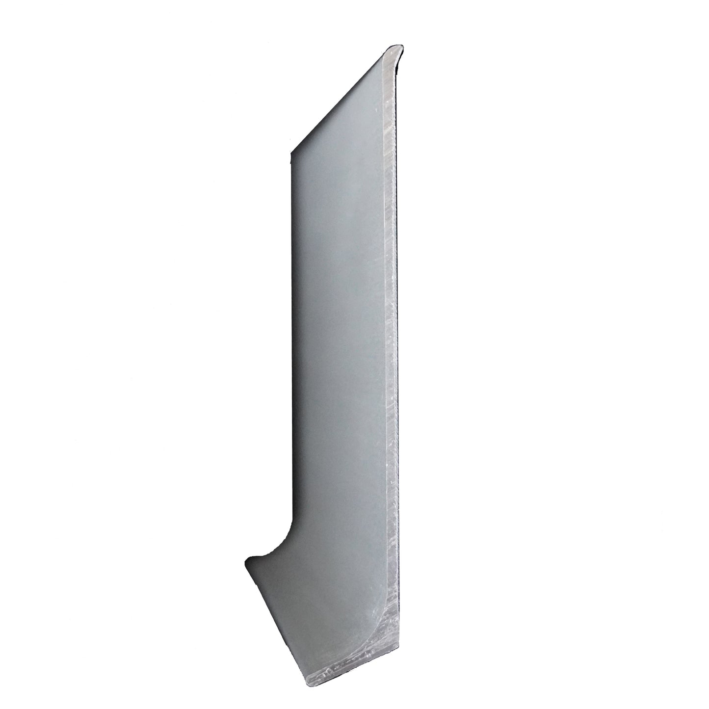 Aluminiun-Sockelleisten 60/11mm Silber eloxiert