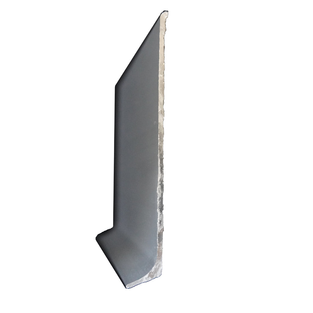 Aluminiun-Sockelleisten 100/11mm Silber eloxiert