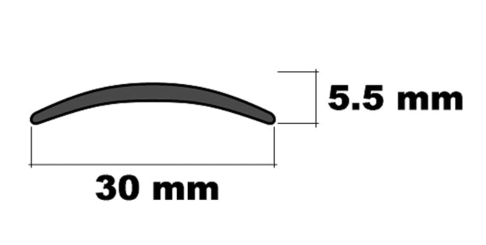 30mm Hohlflachprofil