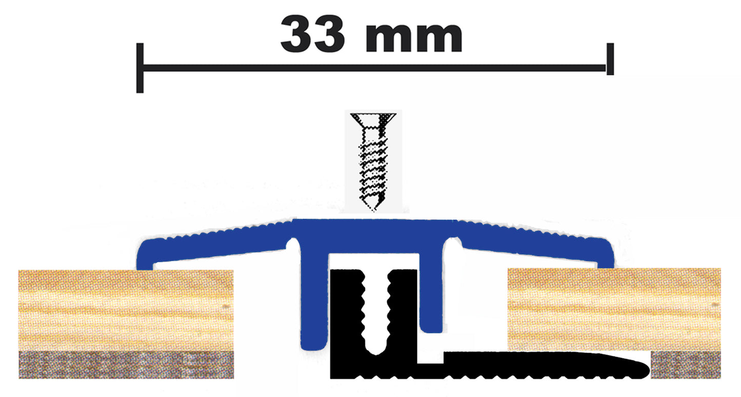 33mm PARK-Übergangsprofil PBP, gebohrt