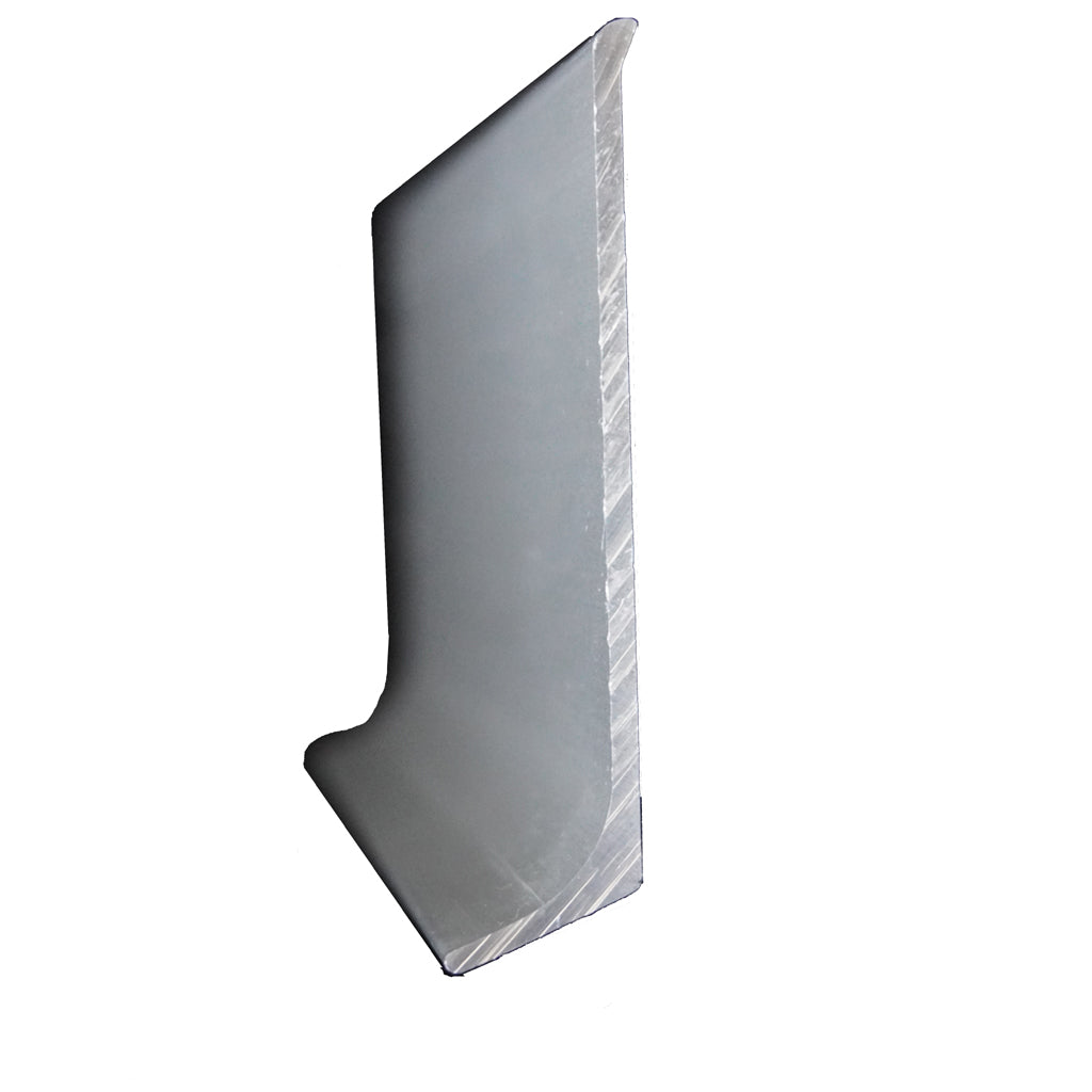 Aluminiun-Sockelleisten 60/15mm Silber eloxiert