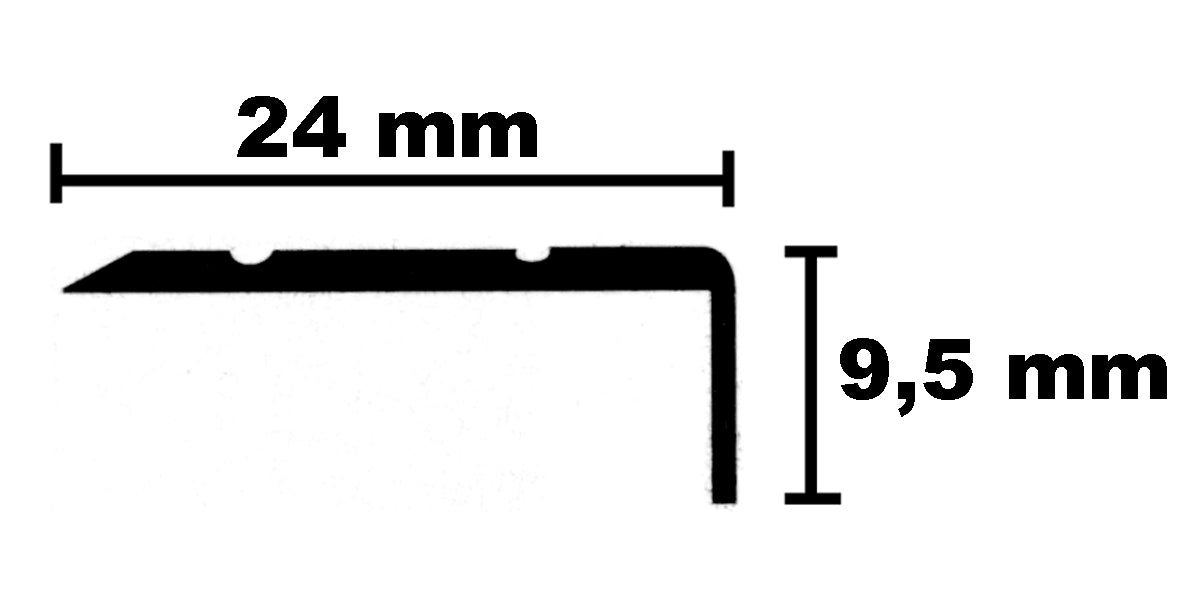 9.5x24mm Cornière